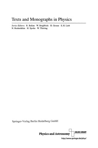 The Statistical Mechanics of Financial Markets