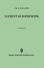 Elementar-Mathematik: Ein Vorkurs zur Höheren Mathematik