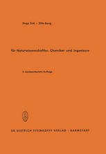 Einführung in die Vektorrechnung: Für Naturwissenschaftler, Chemiker und Ingenieure