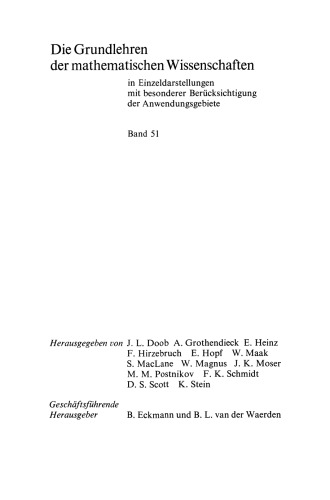 Einführung in die algebraische Geometrie