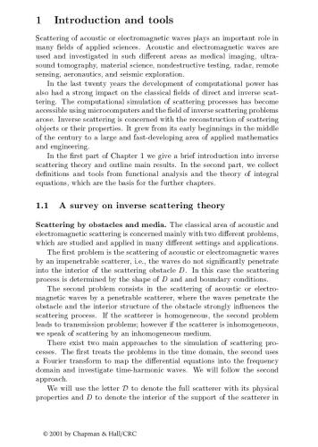 Point sources and multipoles in inverse scattering theory