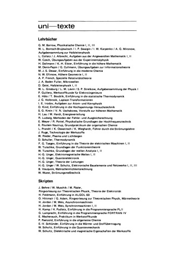Einführung in die Programmiersprache PL/I: Skriptum für Hörer aller Fachrichtungen ab 1. Semester
