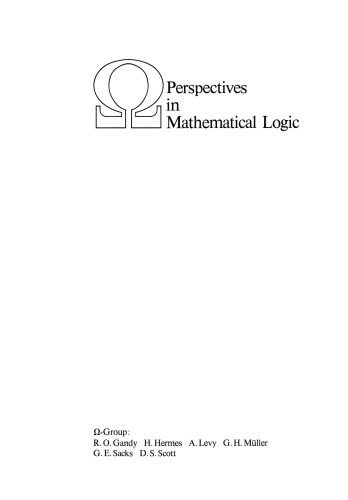 Admissible Sets and Structures: An Approach to Definability Theory