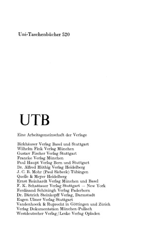 Lineare Gleichungssysteme und lineare Optimierungsaufgaben