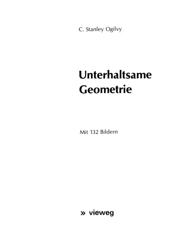 Unterhaltsame Geometrie