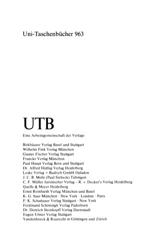 Mathematische Behandlung naturwissenschaftlicher Probleme: Teil 1 Behandlung von Meßwerten — Funktionen Eine Einführung für Chemiker und andere Naturwissenschaftler