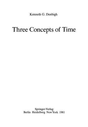 Three Concepts of Time