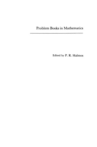 Problems in Analysis