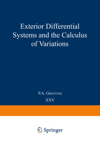 Exterior Differential Systems and the Calculus of Variations
