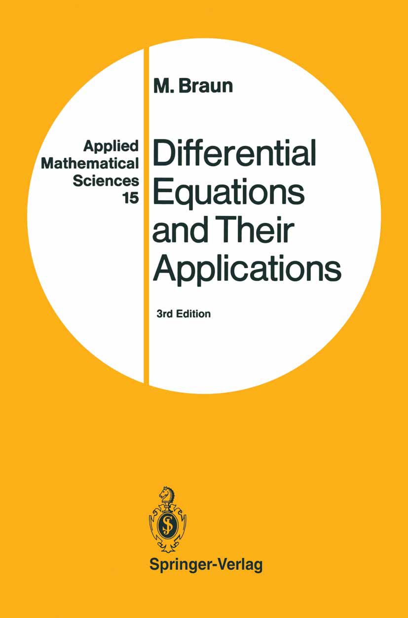 Differential equations and their applications: an introduction to applied mathematics