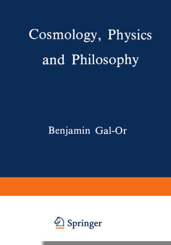 Cosmology, Physics and Philosophy