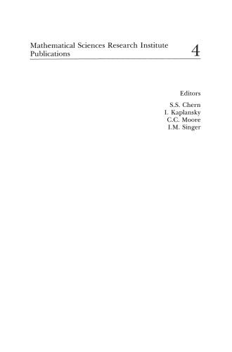 Infinite Dimensional Groups with Applications