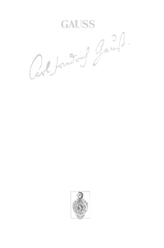 Gauss: Eine biographische Studie