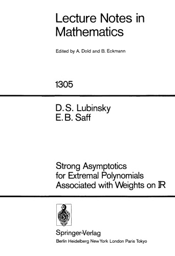 Strong Asymptotics for Extremal Polynomials Associated with Weights on ℝ