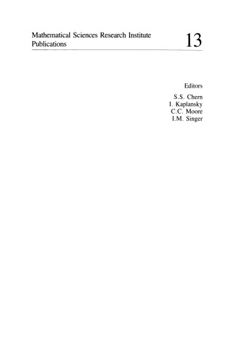Nonlinear Diffusion Equations and Their Equilibrium States II: Proceedings of a Microprogram held August 25–September 12, 1986