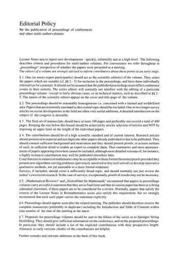 Differential Equations Models in Biology, Epidemiology and Ecology: Proceedings of a Conference held in Claremont California, January 13–16, 1990