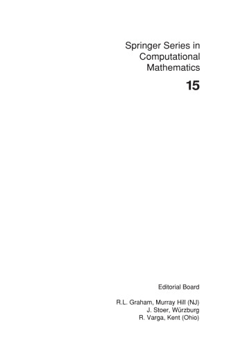 Mixed and Hybrid Finite Element Methods