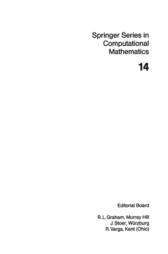 Solving Ordinary Differential Equations II: Stiff and Differential-Algebraic Problems