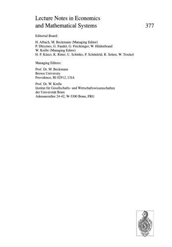 Operator Theorems with Applications to Distributive Problems and Equilibrium Models