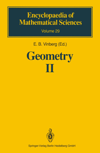 Geometry II: Spaces of Constant Curvature