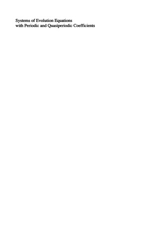 Systems of Evolution Equations with Periodic and Quasiperiodic Coefficients