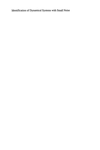 Identification of Dynamical Systems with Small Noise