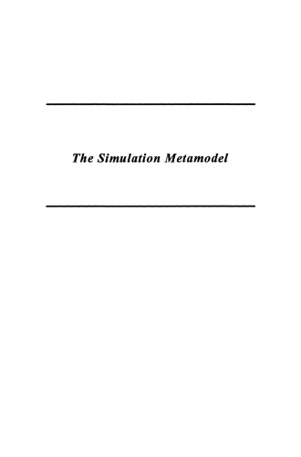 The Simulation Metamodel