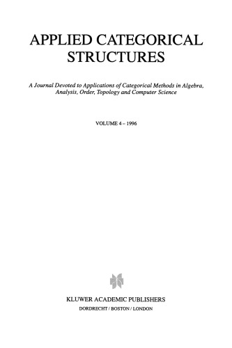Categorical Topology: Proceedings of the L’Aquila Conference (1994)