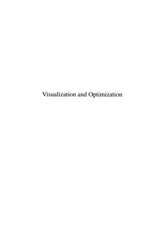 Visualization and Optimization