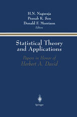 Statistical Theory and Applications: Papers in Honor of Herbert A. David