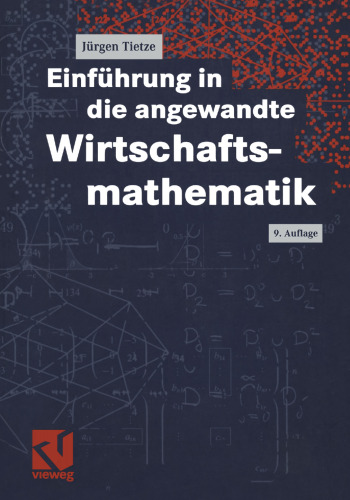 Einführung in die angewandte Wirtschaftsmathematik
