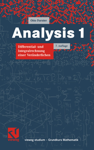Analysis 1: Differential- und Integralrechnung einer Veränderlichen