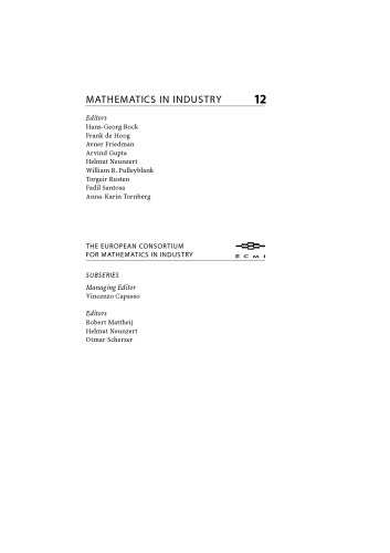 Progress in Industrial Mathematics at ECMI 2006