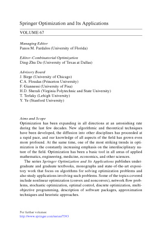 Pyomo – Optimization Modeling in Python