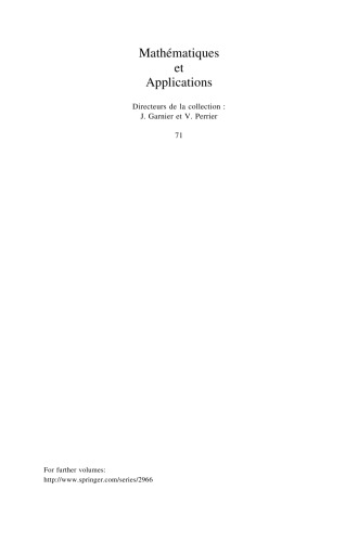 Mouvement brownien, martingales et calcul stochastique