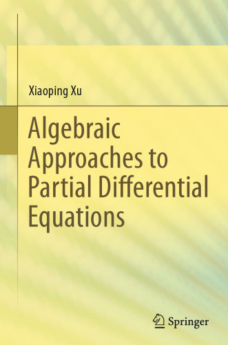 Algebraic Approaches to Partial Differential Equations