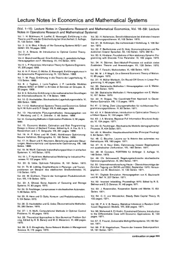 Multiple Objective Decision Making — Methods and Applications: A State-of-the-Art Survey