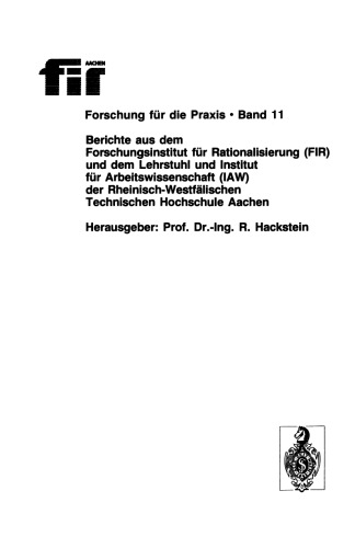 Planzeiten für Konstruktion und Arbeitsplanung