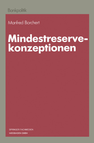 Mindestreservekonzeptionen