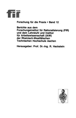 Integrierte Produktionsplanung: Lagerhaltung und Fremdbezug als Bestandteil eines ganzheitlichen Planungskonzeptes