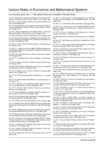 Bounded Rational Behavior in Experimental Games and Markets: Proceedings of the Fourth Conference on Experimental Economics, Bielefeld, West Germany, September 21–25, 1986