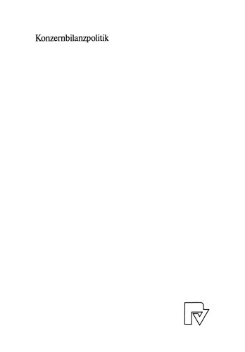 Konzernbilanzpolitik