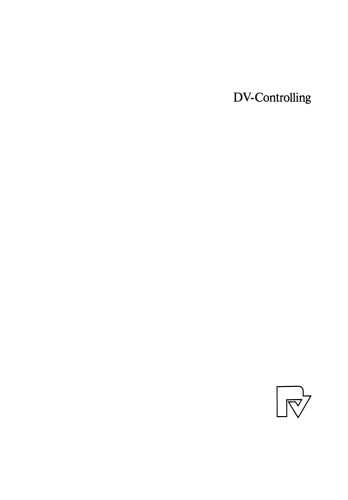 DV-Controlling: Konzeption eines operativen Instrumentariums aus — Budgets — Verrechnungspreisen — Kennzahlen