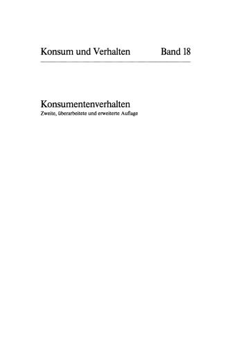 Konsumentenverhalten: Entwicklung, Abhängigkeiten, Möglichkeiten