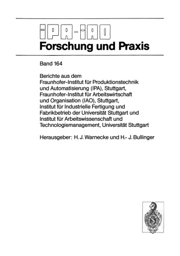 EDV-gestützte Planungs- und Entscheidungshilfen zur Auslegung von Produktionsstrukturen mit strukturkostenoptimierten Dezentralen Verantwortungsbereichen