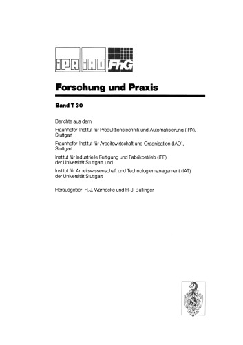 Kundenorientierte Produktion: Ablauforientierte Integration Ganzheitliche Logistikkonzepte Dezentrale Verantwortungsbereiche