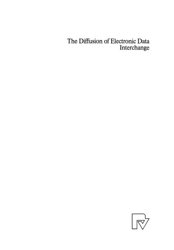 The Diffusion of Electronic Data Interchange