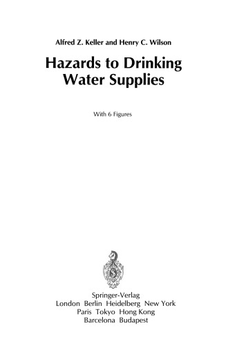 Hazards to Drinking Water Supplies