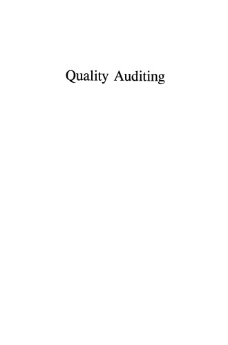 Quality Auditing