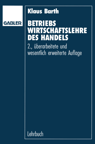 Betriebswirtschaftslehre des Handels